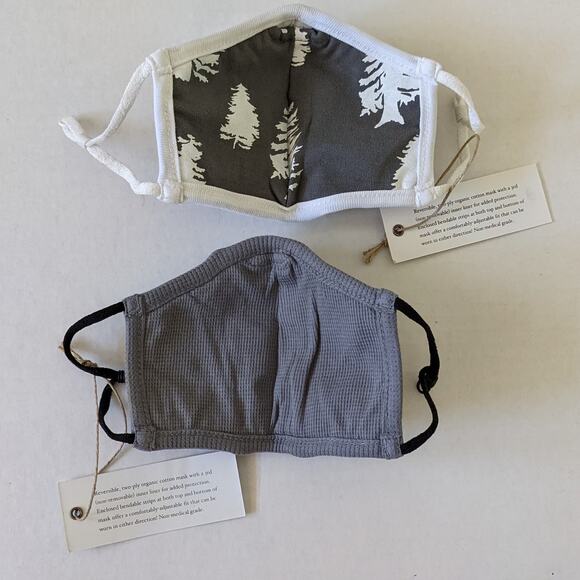 L'ovedbaby Adult Reversible Organic Face Masks - Picture 3 of 7